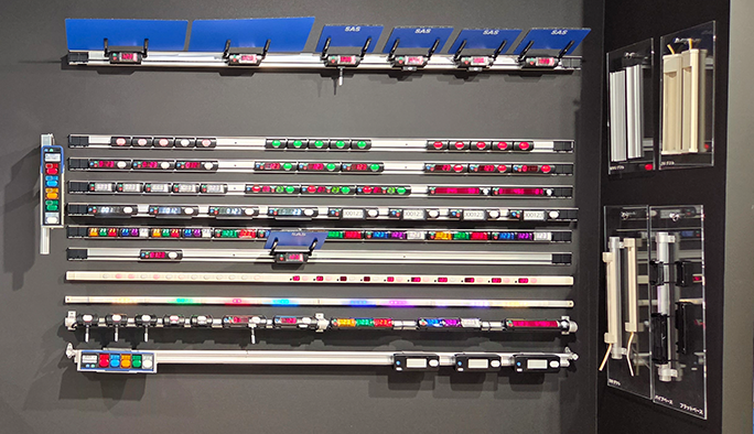 デジタルピッキングシステム（有線表示器、無線表示器）イメージ